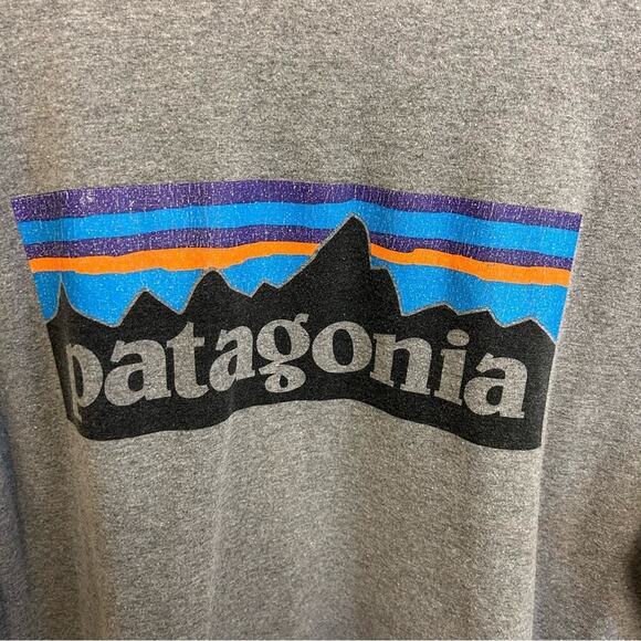 Patagonia Men's Gray T-Shirt Size L - Picture 6 of 6